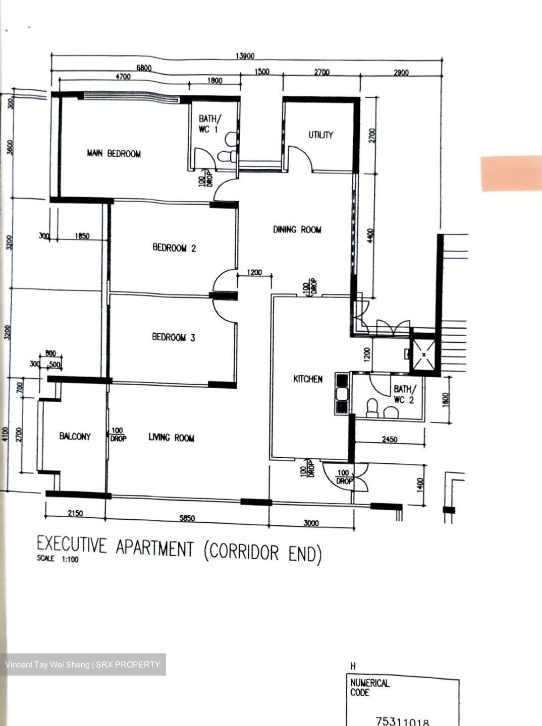 Blk 148 Tampines Avenue 5 (Tampines), HDB Executive #638882001